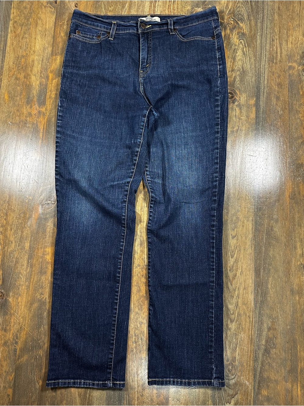 Levi’s 512 Perfectly Slimming Jeans Straight Leg Women’s Size 16 Stretch